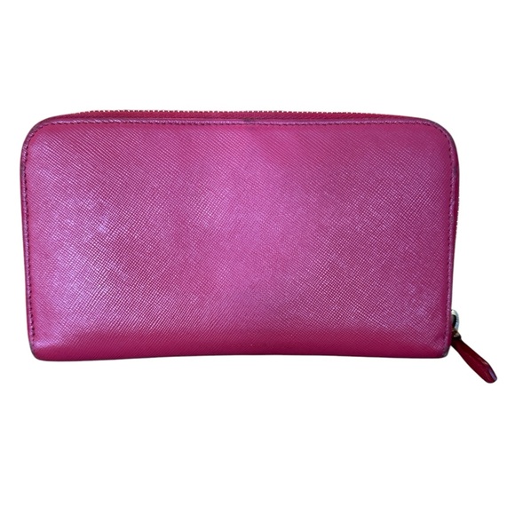 Prada Saffiano Leather Continental Wallet - Picture 2 of 12